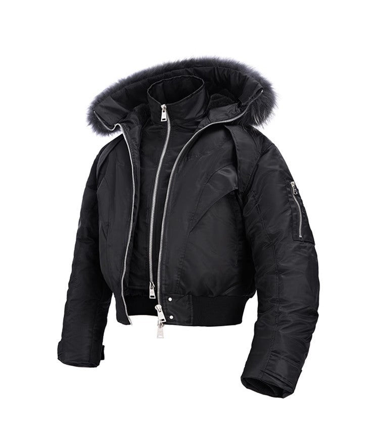 CATS fake two pieces n3b down seat mountain carving men's winter new product cleanfit warm jacket